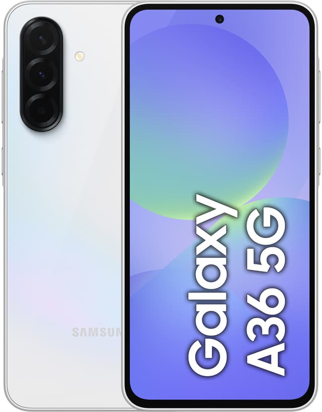 Samsung Galaxy A36 5G smartphone 8/256GB (hvid)