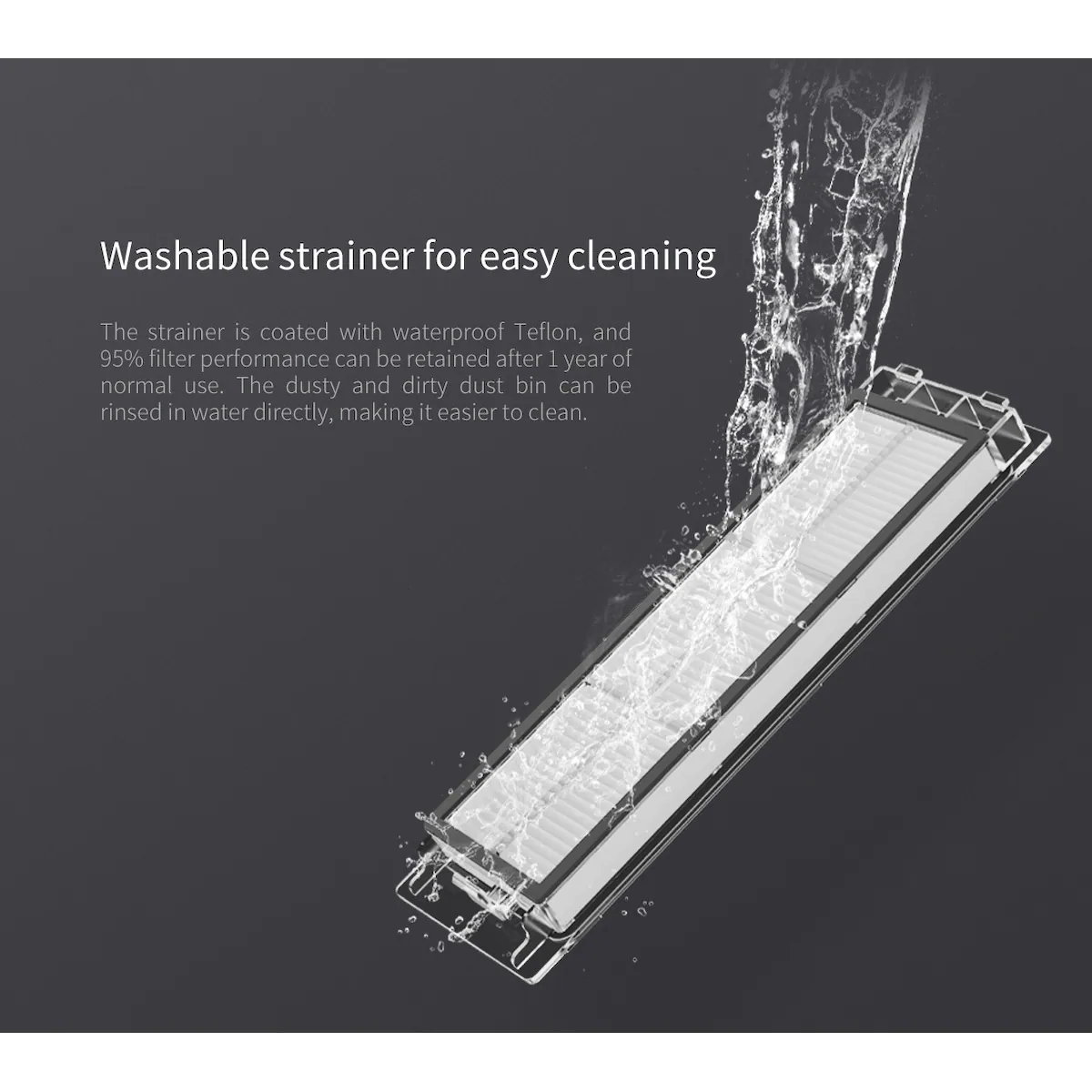 RoboRock HEPA filter (2-pakning)