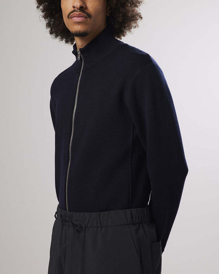 NN07 Luis Full Zip 6430 Blå