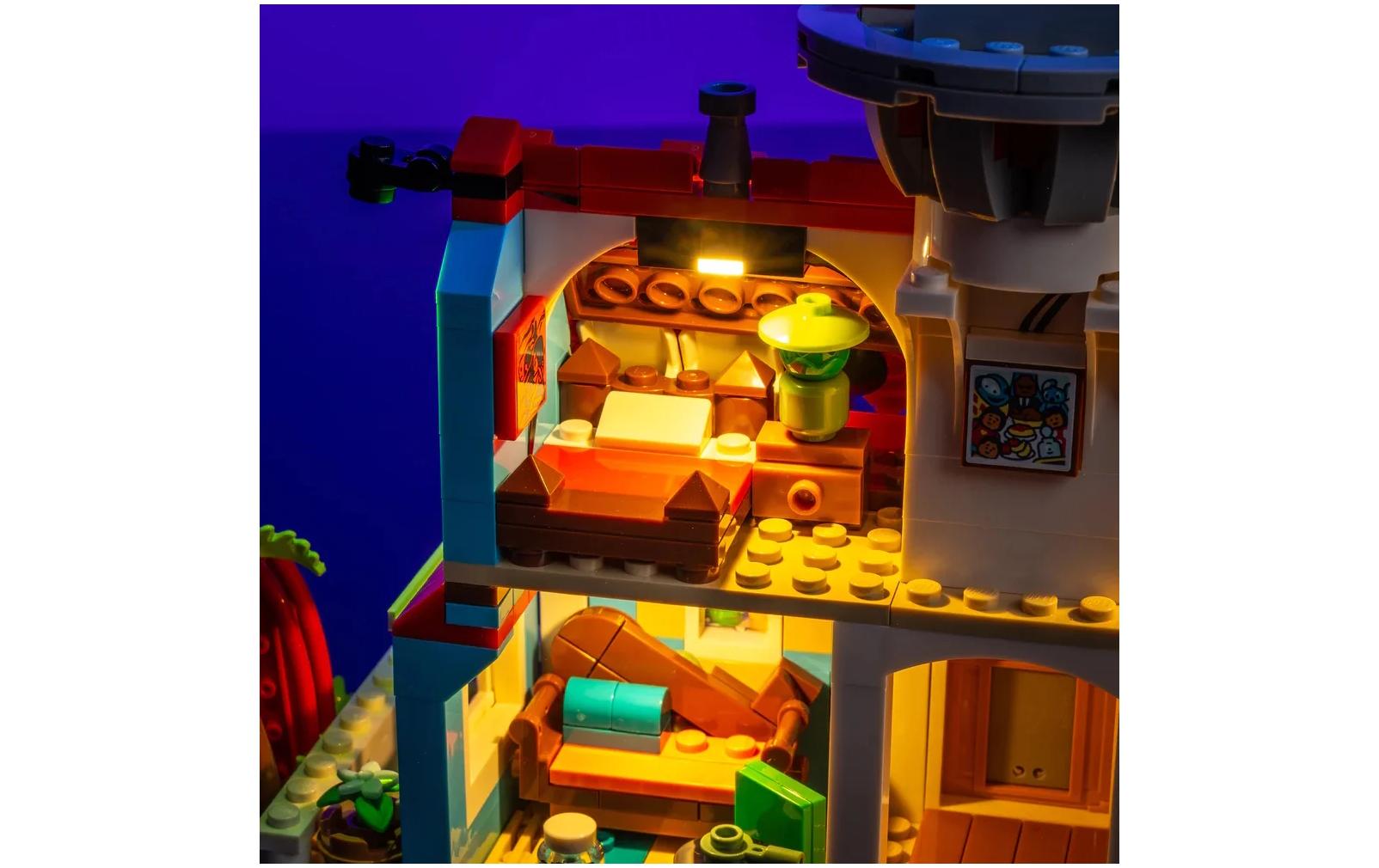 LED-Licht-Set für LEGO® Lilo und Stitch LMB 2.0 103730Licht-Set für Lego Lilo und Stitch 43268