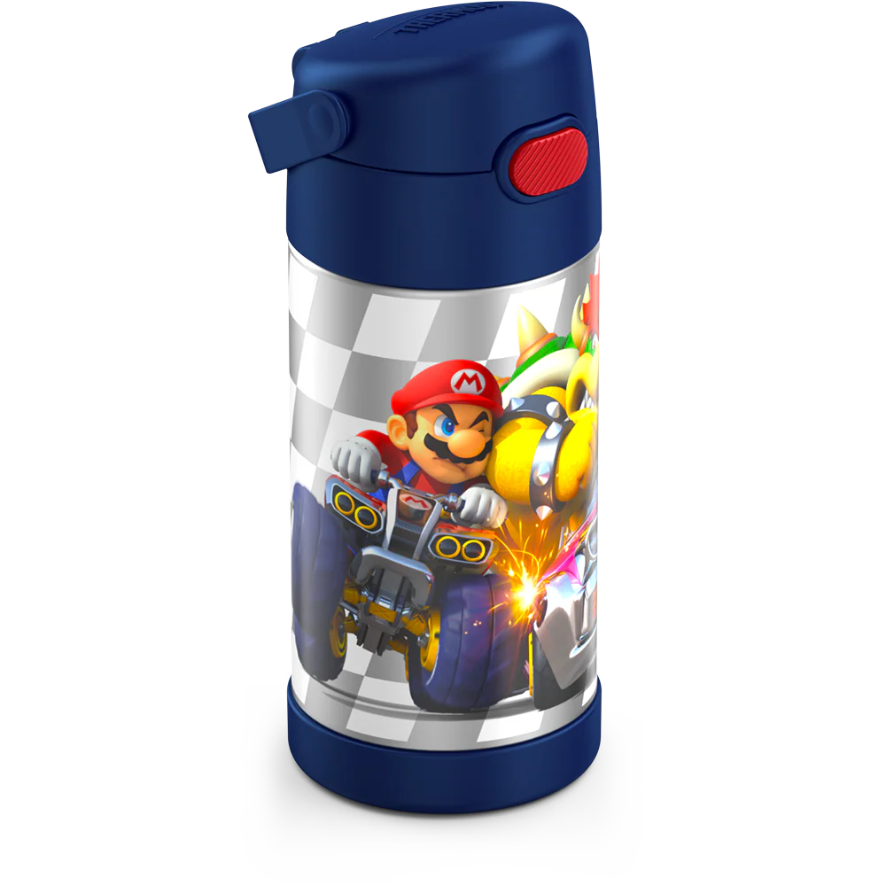 12oz FUNTAINER® WATER BOTTLE MARIO KART™