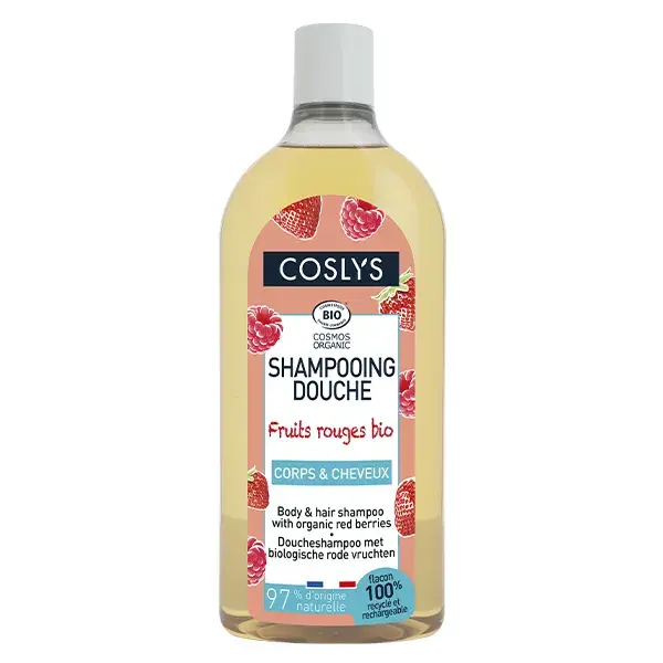 Shampoo de Banho Coslys Organic Red Fruit 750ml