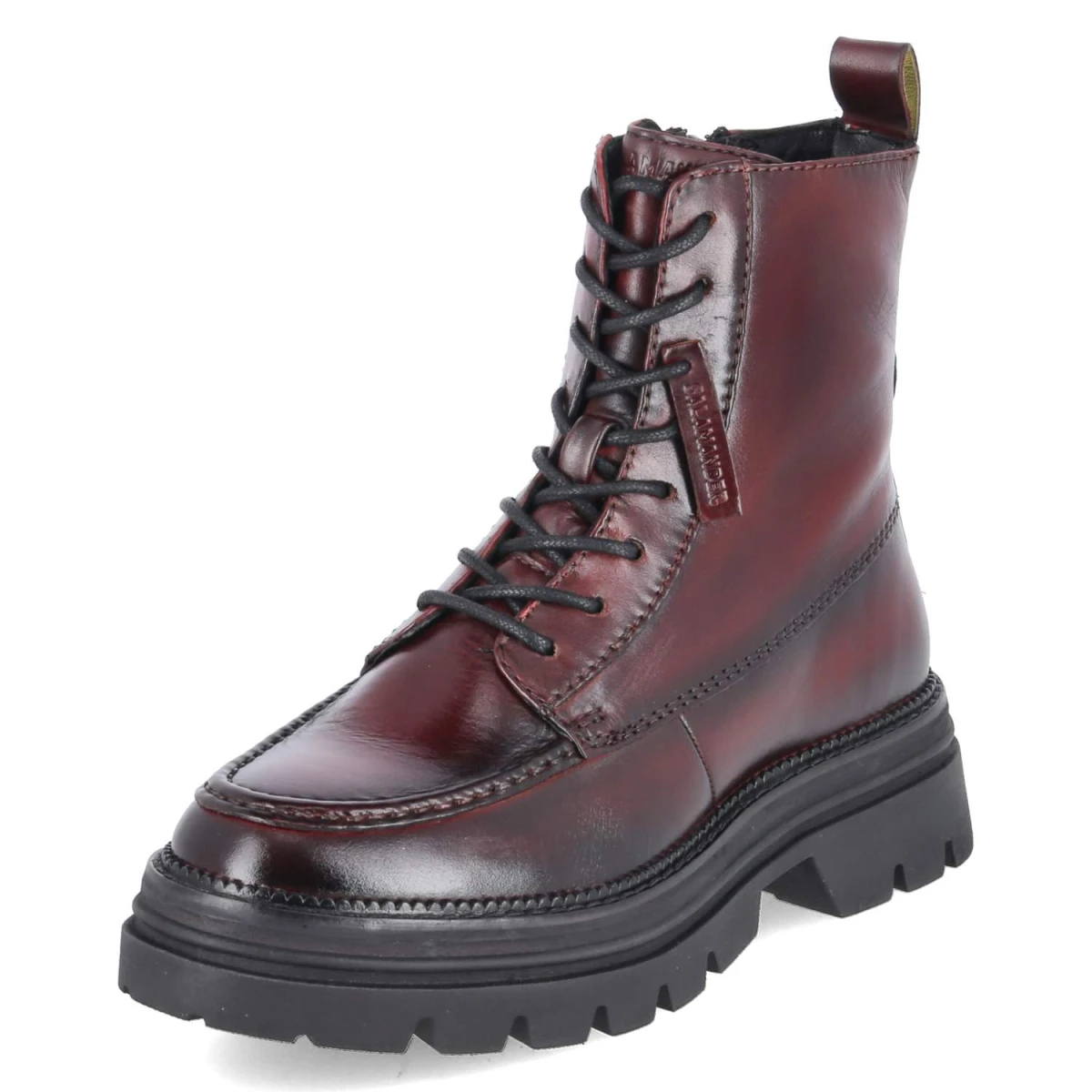 SalamanderSchnürboots - bordo