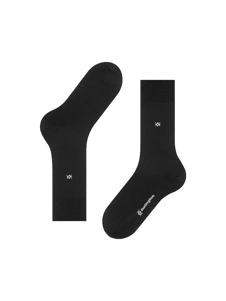 BURLINGTON Herren Socken DUBLIN SO 40-46 black schwarz