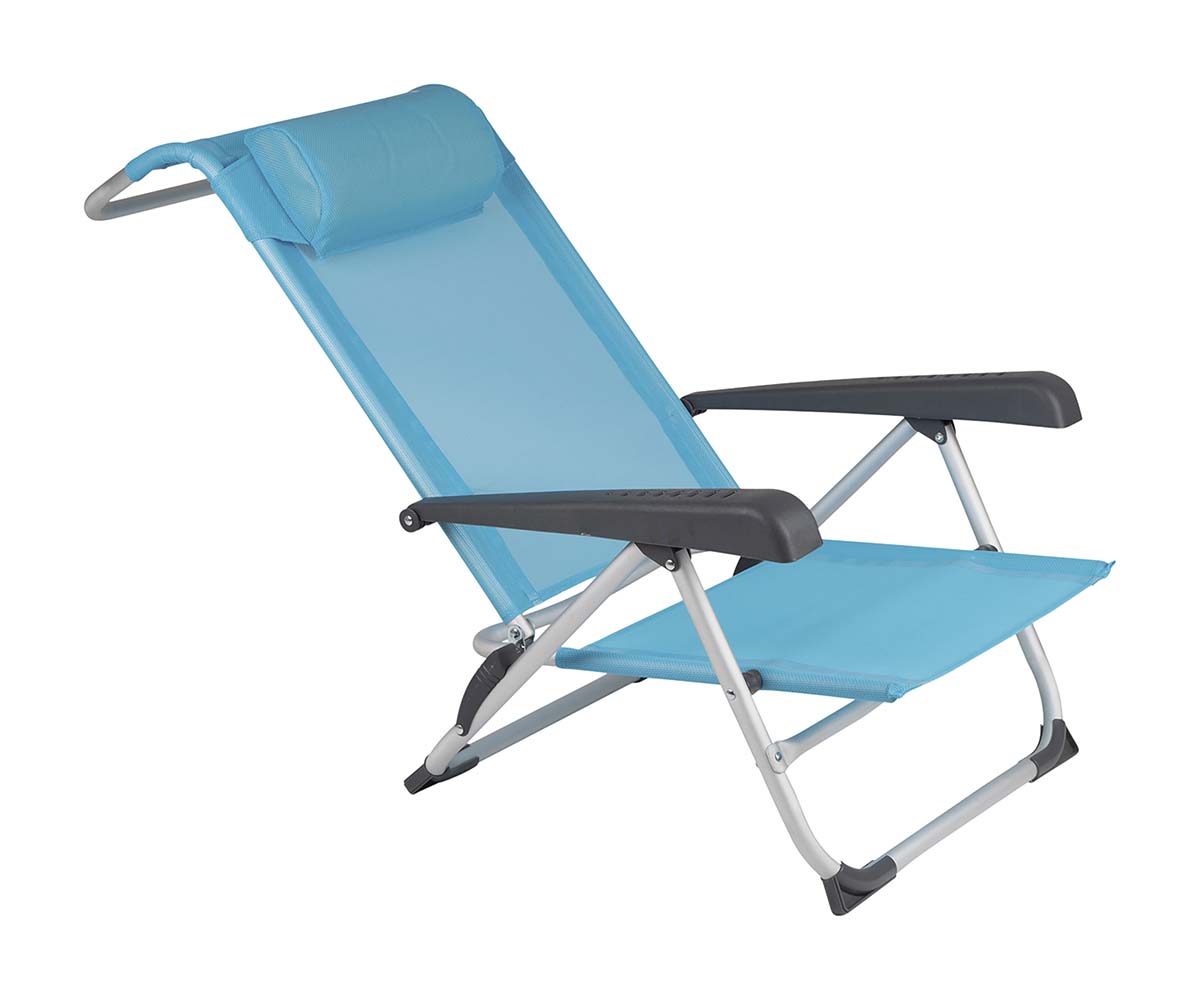 Bo-Camp Saint-Tropez Blue strandstoel