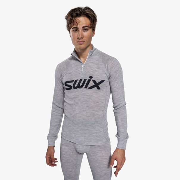Swix RaceX Merino Half Zip, M's<br>Superundertøy i deilig merinoull!