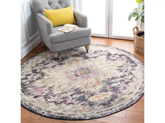 Tapis Black & Gold 122 X 122 cm - Malaya