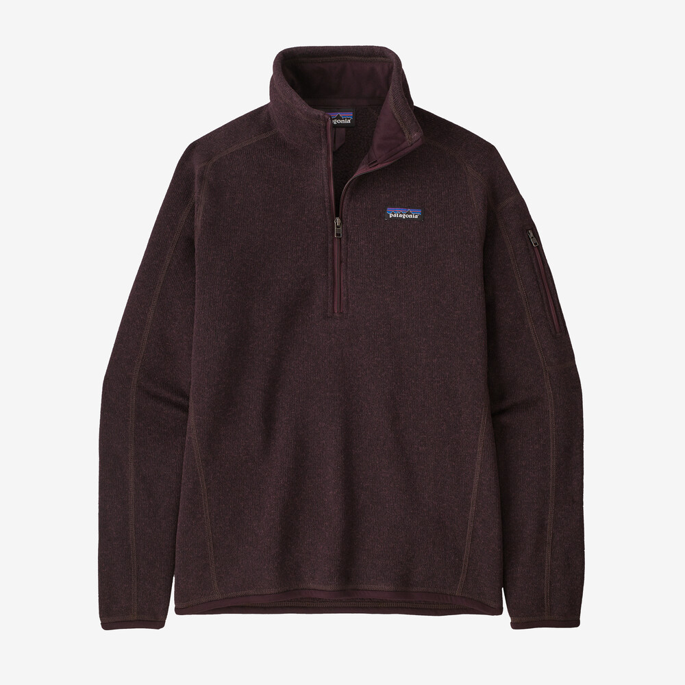 Damen-Fleecepullover „Better Sweater“ mit 1/4-Reißverschluss
