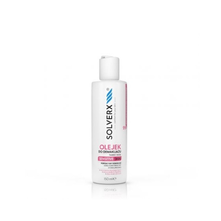 Solverx Sensitive Skin Gezichtsmake-up remover olie 150 ml