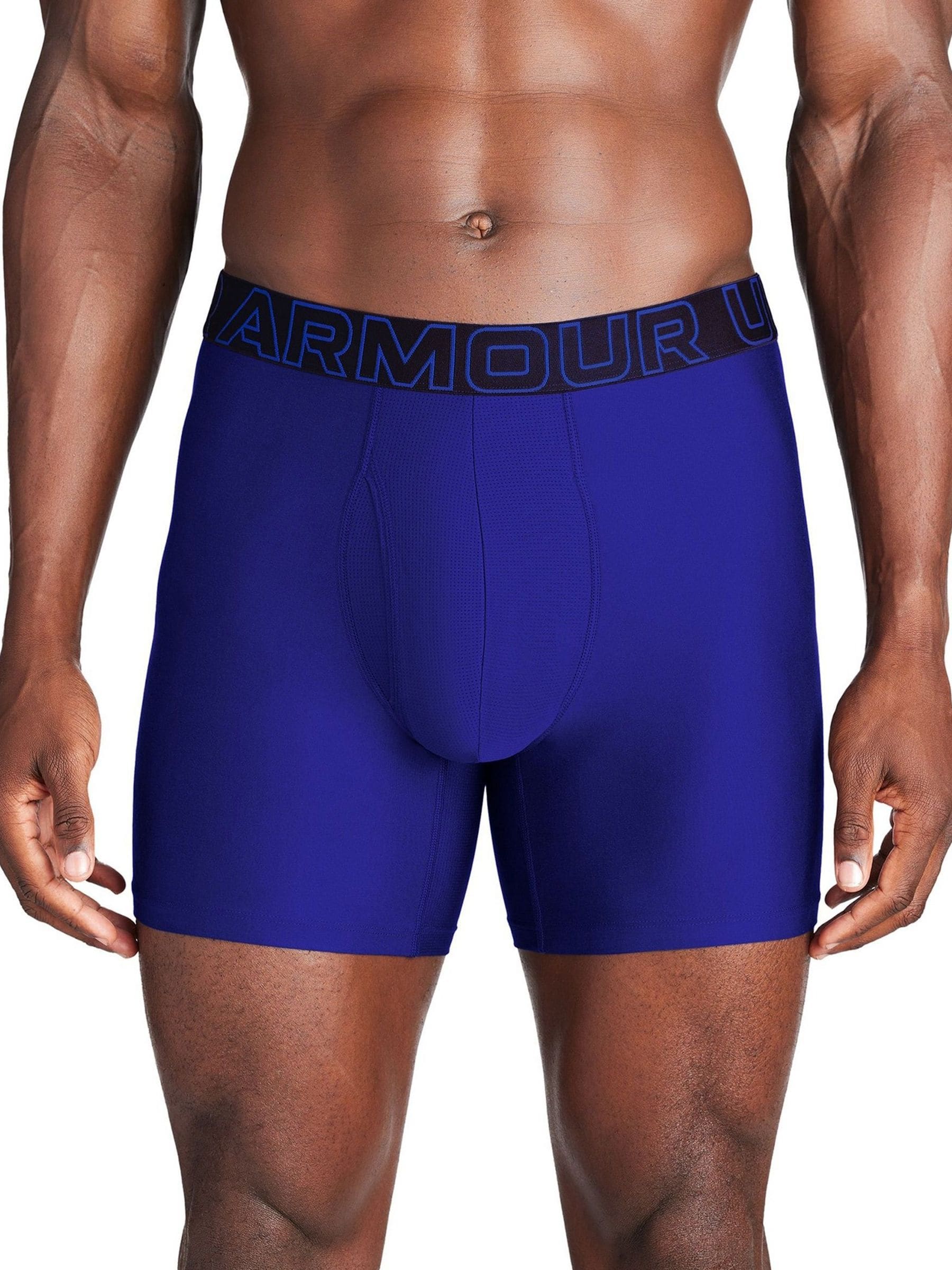 Donkerblauw - Set van 3 Tech Solid Onderbroeken
