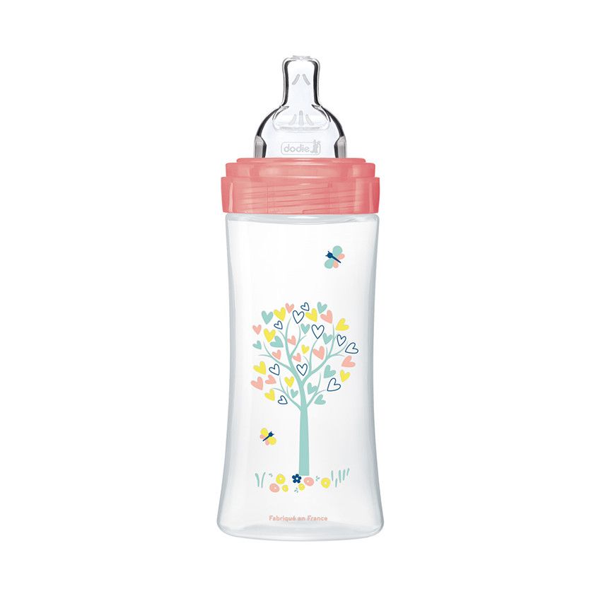 Biberon anti-colique Sensation +6M - 330ml - Ecru