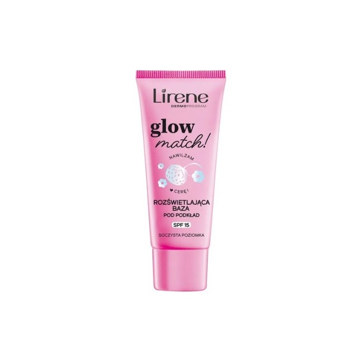 Lirene Glow Match! Leuchtende Basis für Foundation SPF15 30 ml
