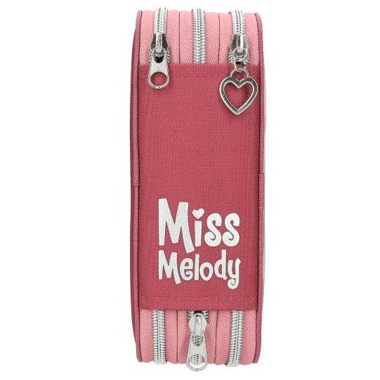 Miss Melody 3-vaks etui LED