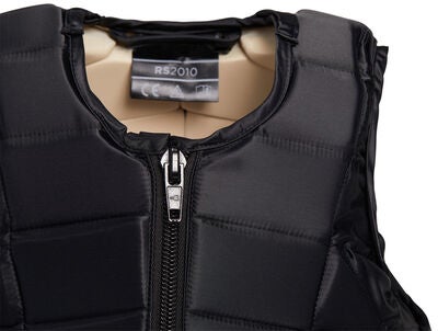 Racesafe RS2010 Sikkerhetsvest Kort Rygg, Svart