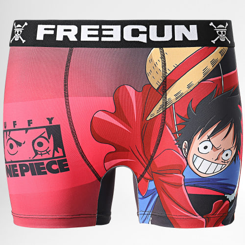 Boxer One Piece Live Rouge
