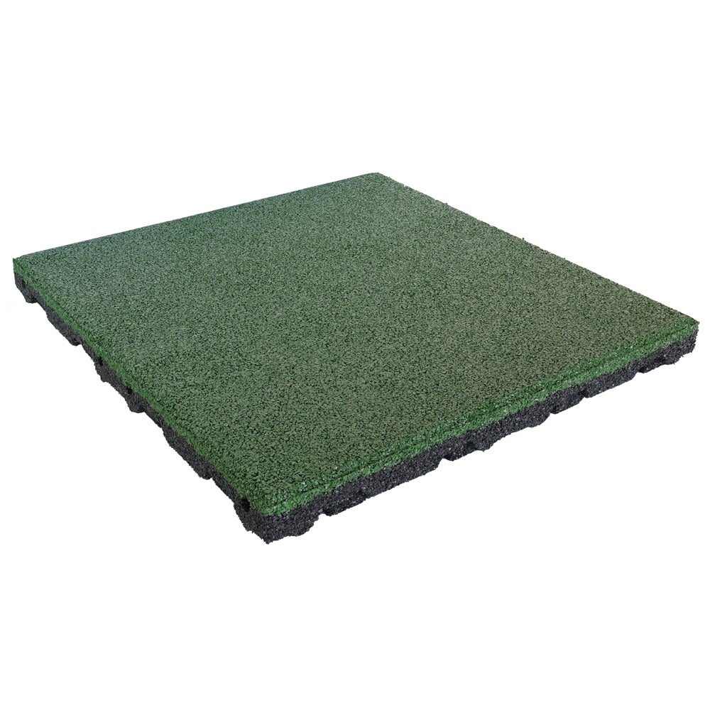 Rubbertegel 55 mm - 50 x 50 cm - Groen