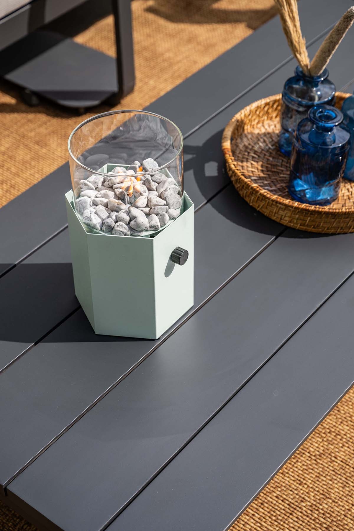 Garden Impressions Levanto loungeset - Carbon Black Teaklook