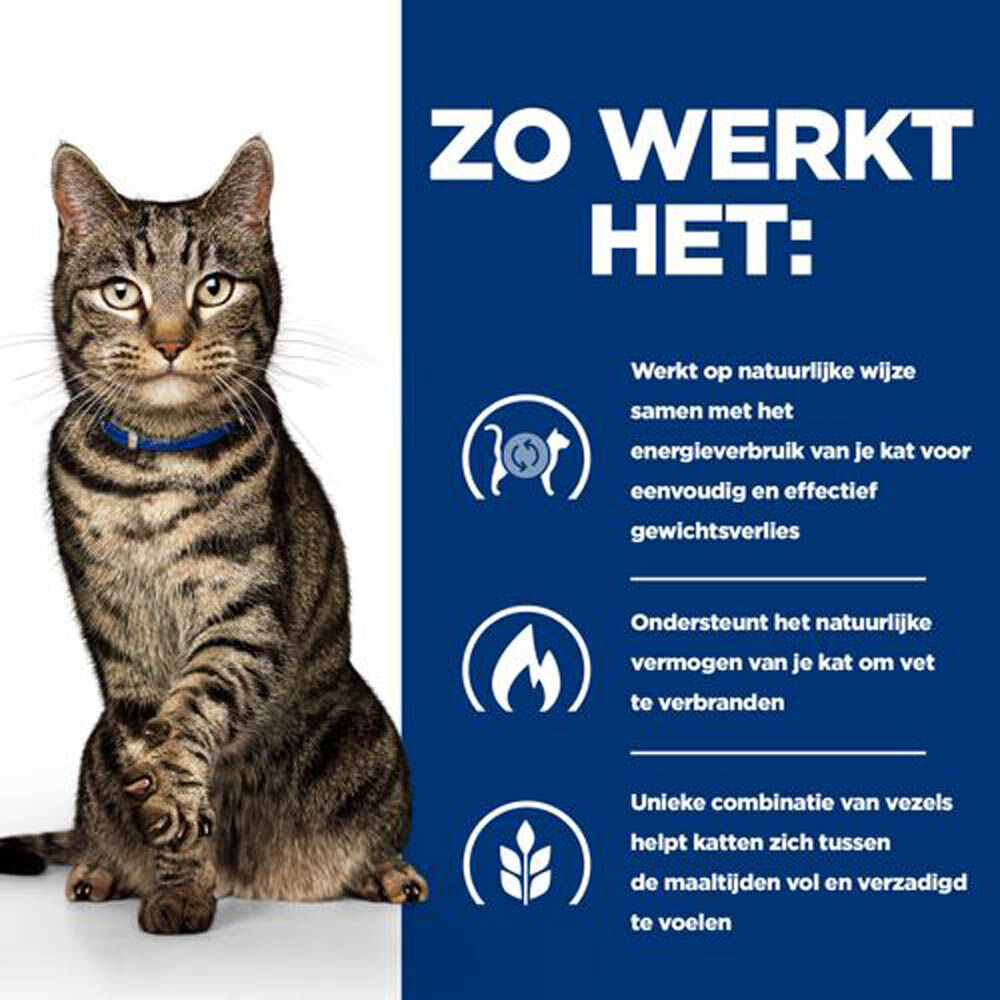 Hill's Prescription Diet Metabolic - Kattenvoer - 3000 Gram - kip
