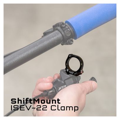 Collier Wolf Tooth ShiftMount 22.2 mm pour Commande de Vitesse Shimano IS-EV