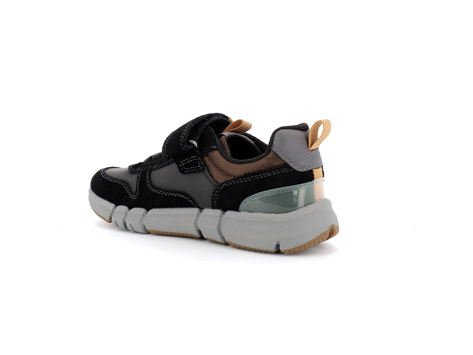 Geox-J FLEXYPER BOY-J169BC Cuir gras Noir