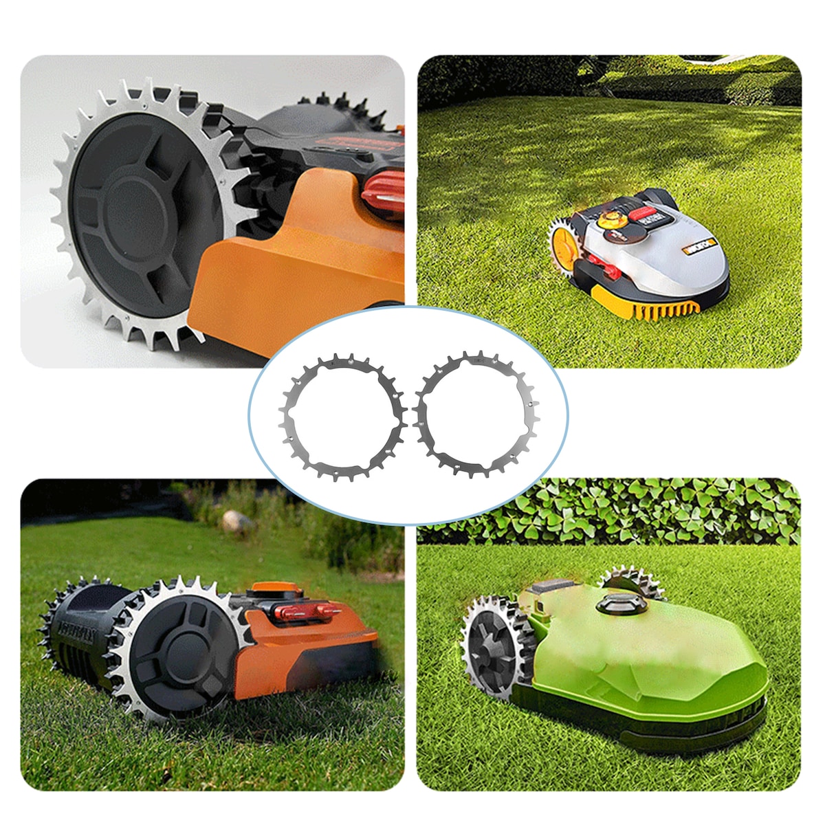 Terrenghjul til Gardena 250 Smart/300/400/Life 1000/500 Smart Plus/600
