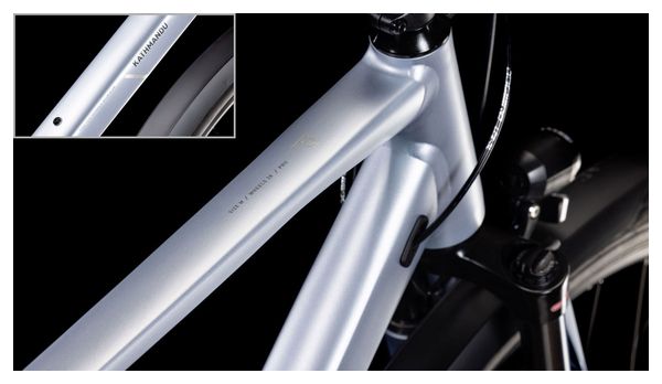 VTC Cube Kathmandu Pro Shimano Cues 10V 700 mm Argent 2025