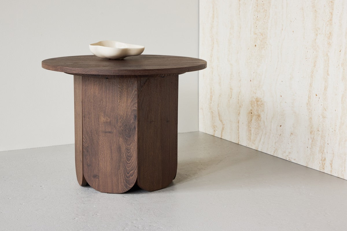 Rebellenclub Yune Salontafel - Ã¸60 cm - Bruin