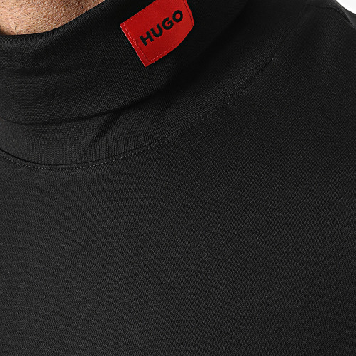 Tee Shirt Col Roulé Manches Longues Derollo 224 50479373 Noir