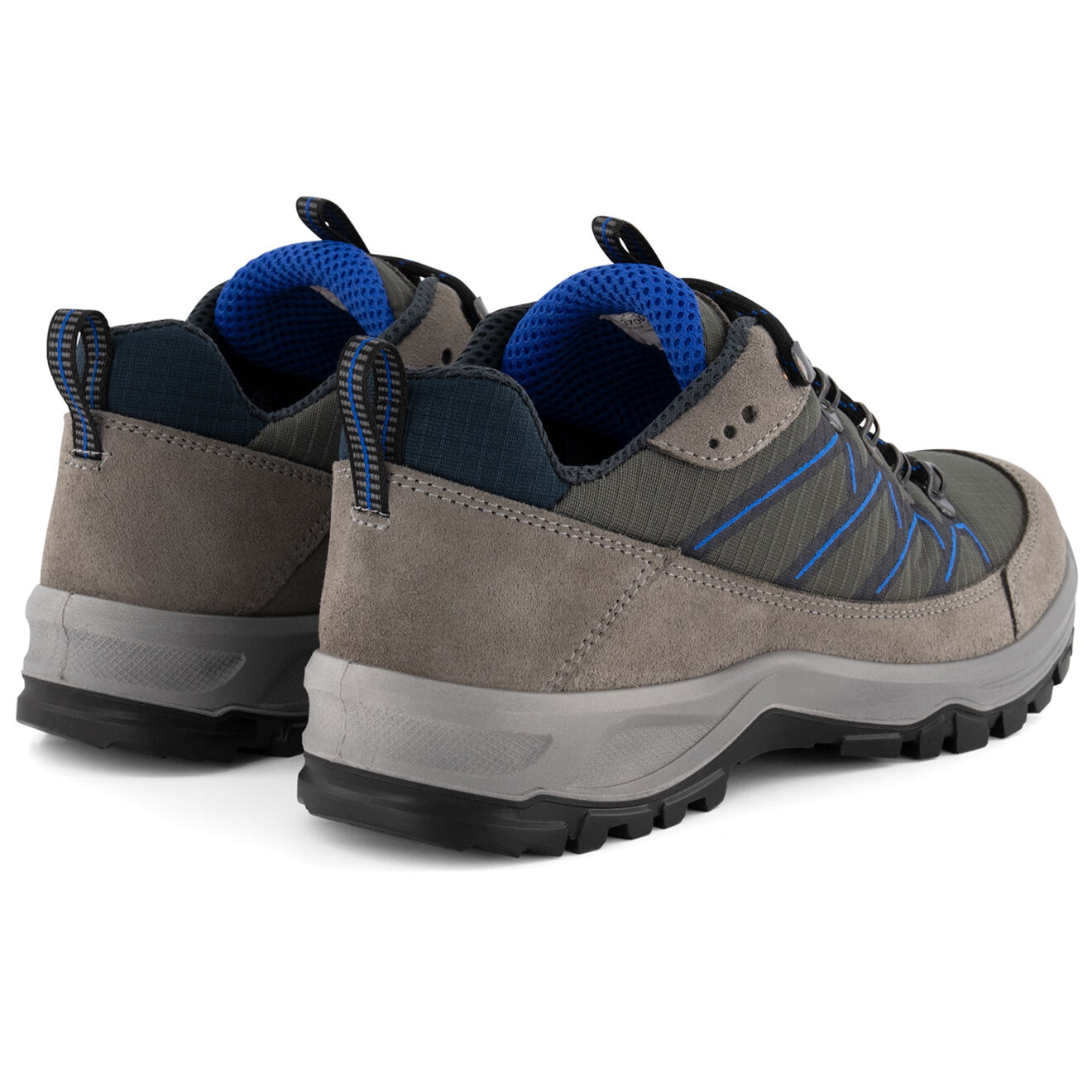 Travelin Chaussures de randonnée en Velours de Cuir Sevenel grises