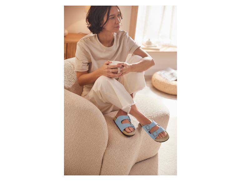 Dames leren sandalen