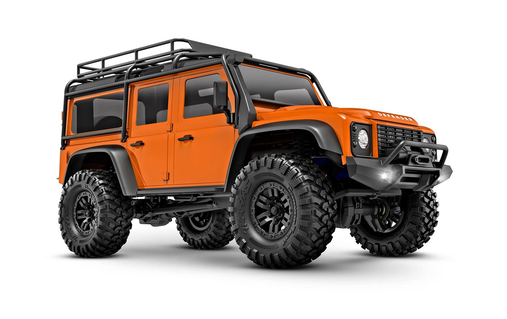 Scale Crawler TRX-4M Land Rover Defender Orange, RTR, 1:18<br>TRX-4 Performance im Mini-Format