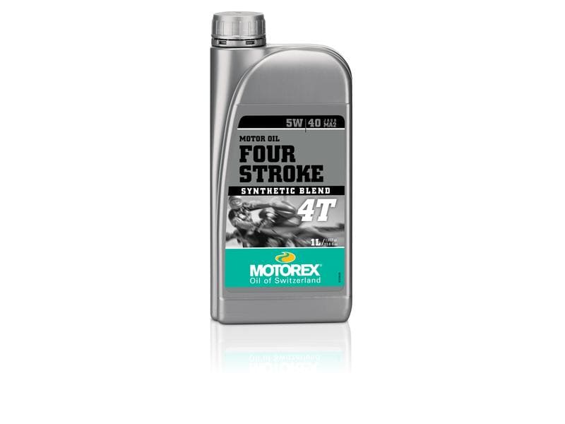 Motorex Motorenöl Four Stroke 4T, SAE 5W/40, 1 l 4-Takt-Motorenöl für Motorräder und Scooter