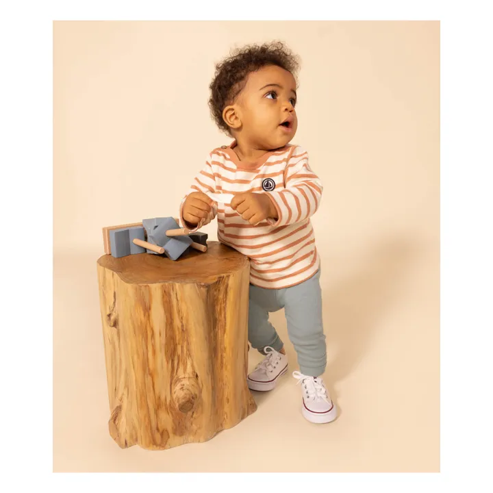 Petit Bateau Marinière en Jersey | Camel