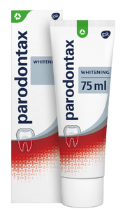 Parodontax Whitening Tandpasta - dagelijkse tandpasta tegen bloedend tandvlees 75ML