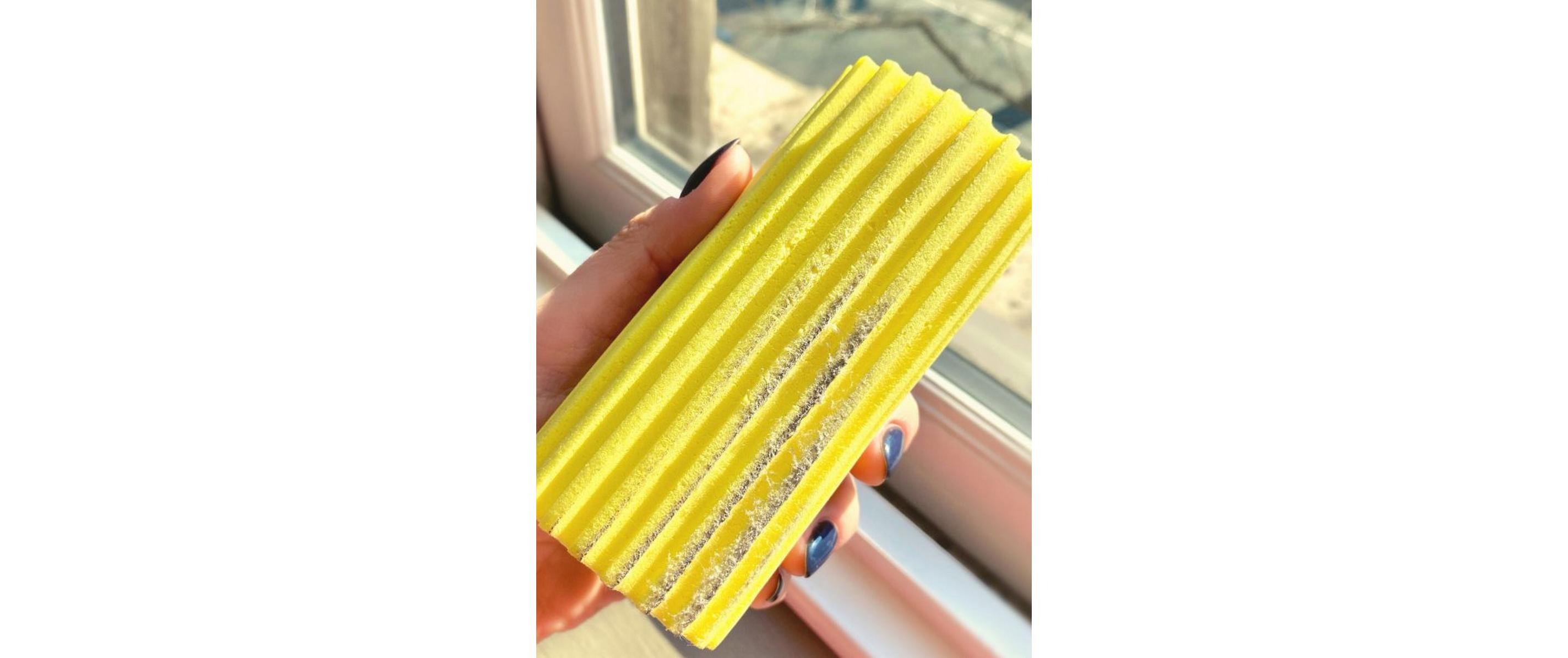 Scrub Daddy Damp Duster 1 Stück, GelbStaubfänger Schwamm