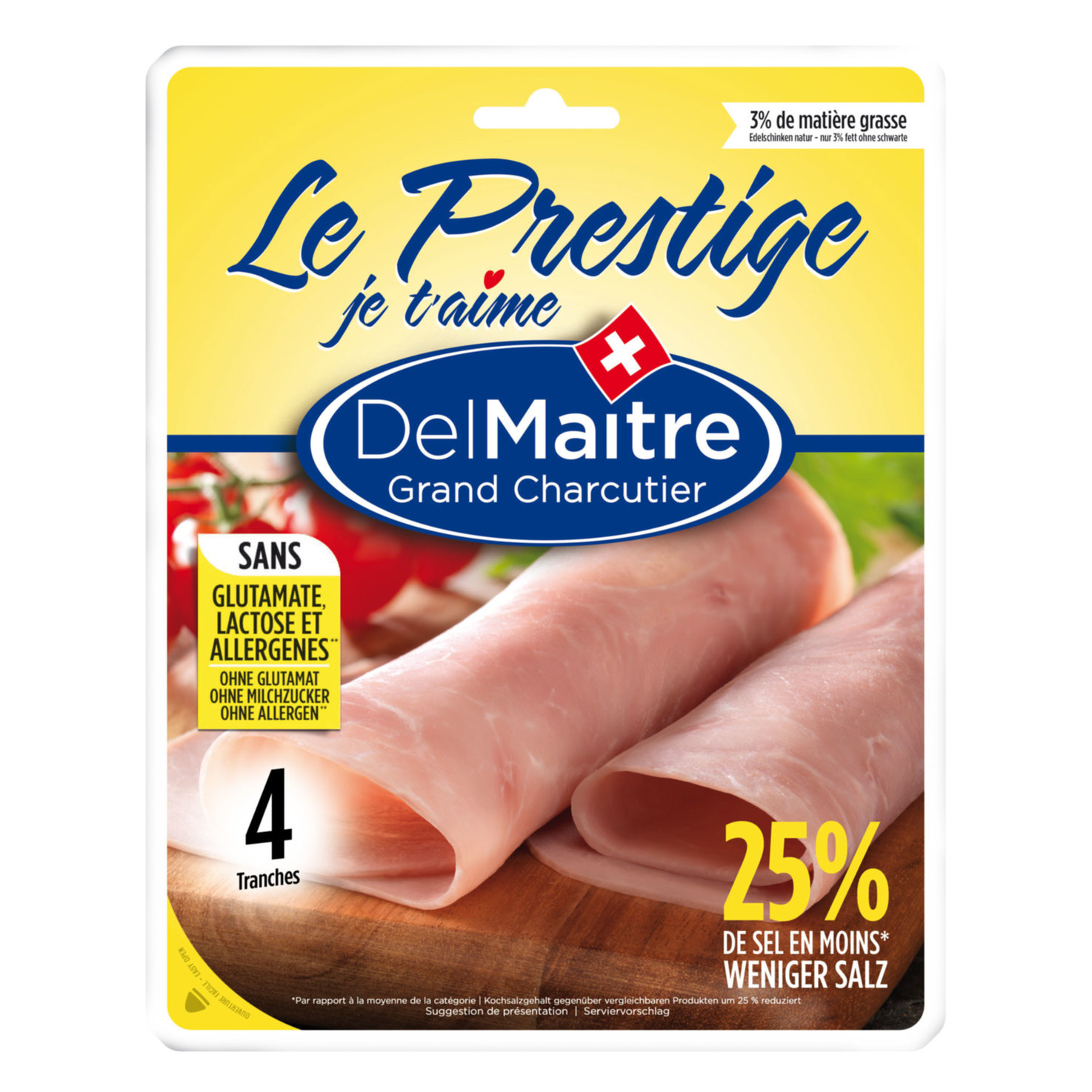 Del Maitre Je t'aime Schinken ca. 140g