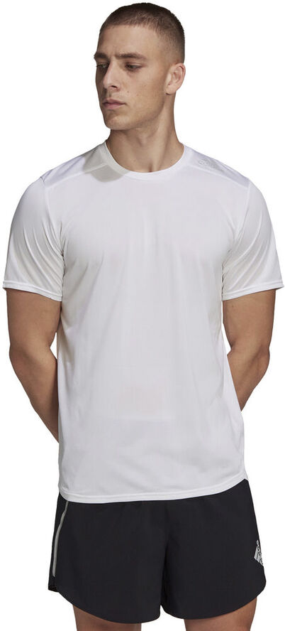 adidas Designed 4 Running løbe T-shirt Hvid