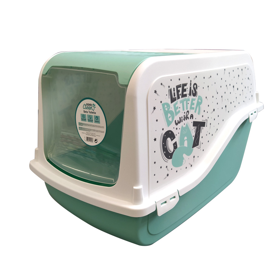 Caixa de areia sanitária Nova Clean Beta para gatos