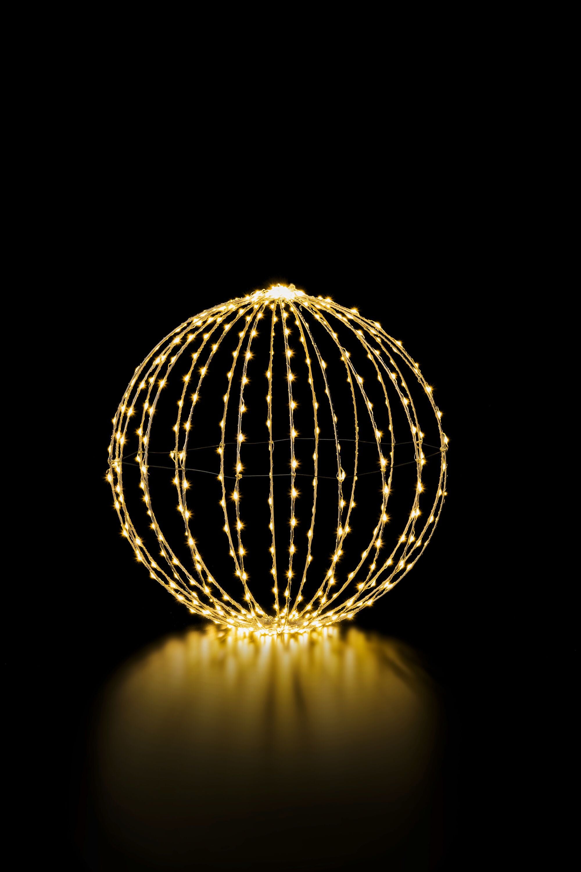 ROYAL BALL LED Licht - Silberfarbig / D: 40.0 cm