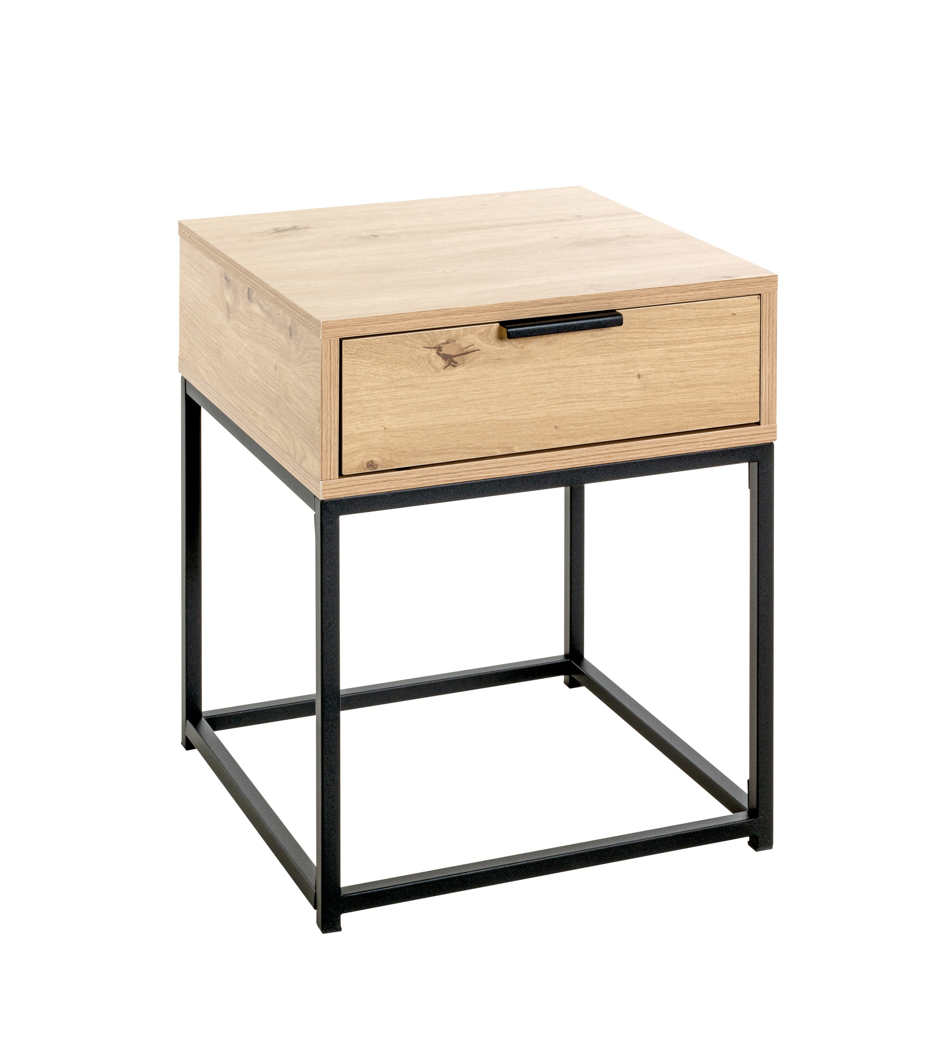 Konsole 40 x 50 x 40 cm braun/schwarz