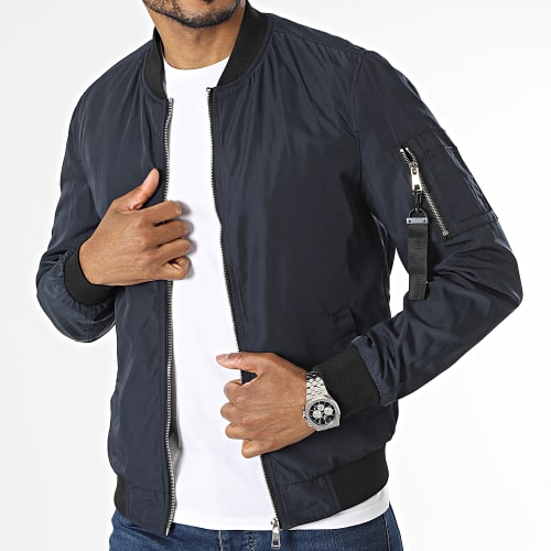 Veste Bomber Bleu Marine