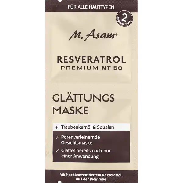 Resveratrol Glättungsmaske