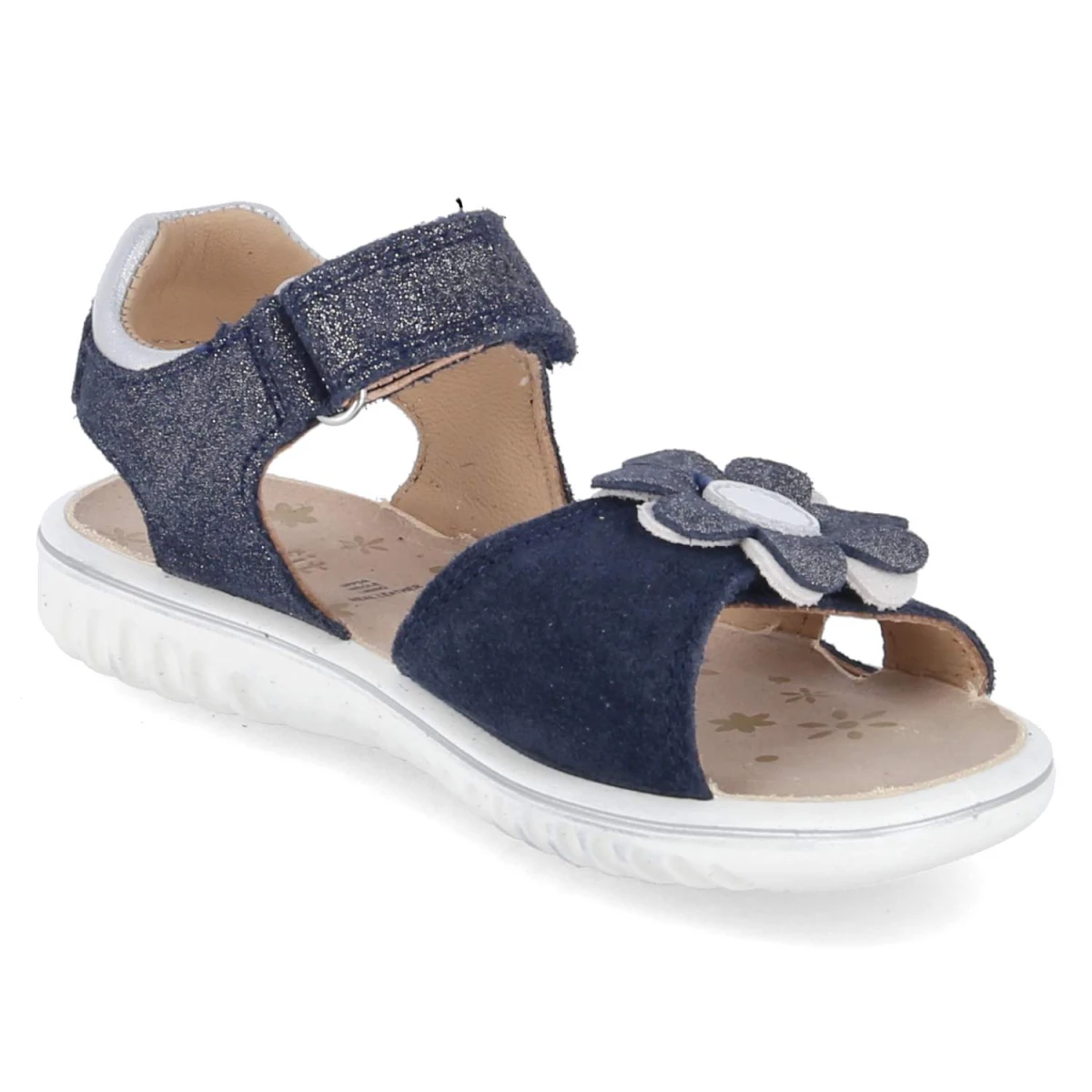 SuperfitSandalen SPARKLE - BLAU/SILBER