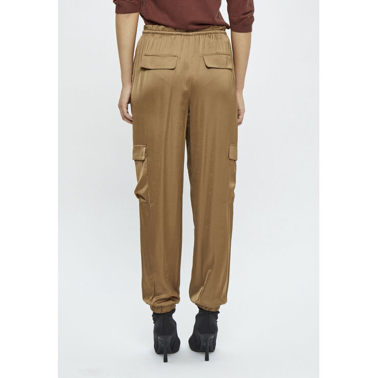 Minus Selva Mid Waisted Cargo Pant Ermine brown