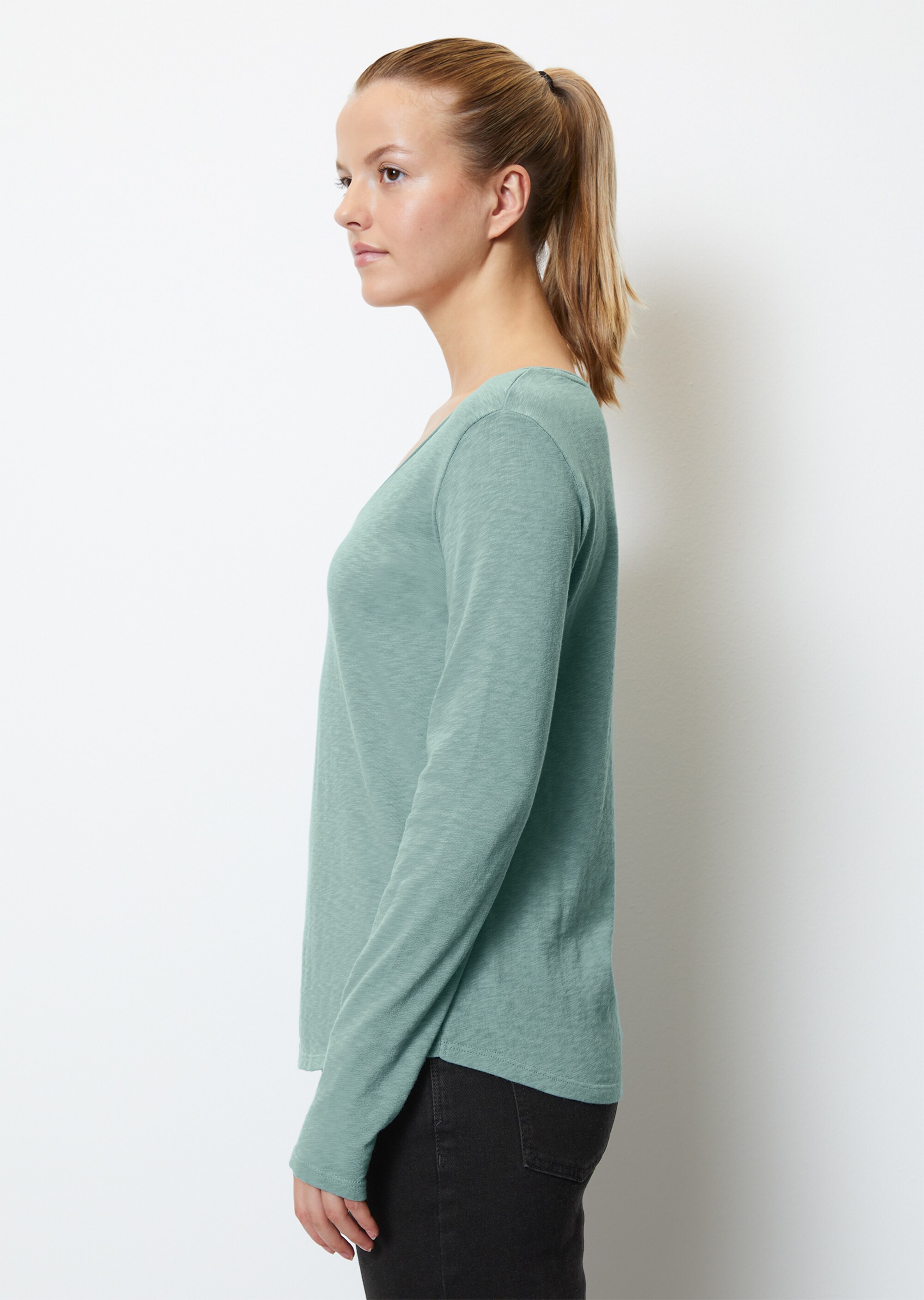 DfC Longsleeve regular aus Slub Organic Cotton
