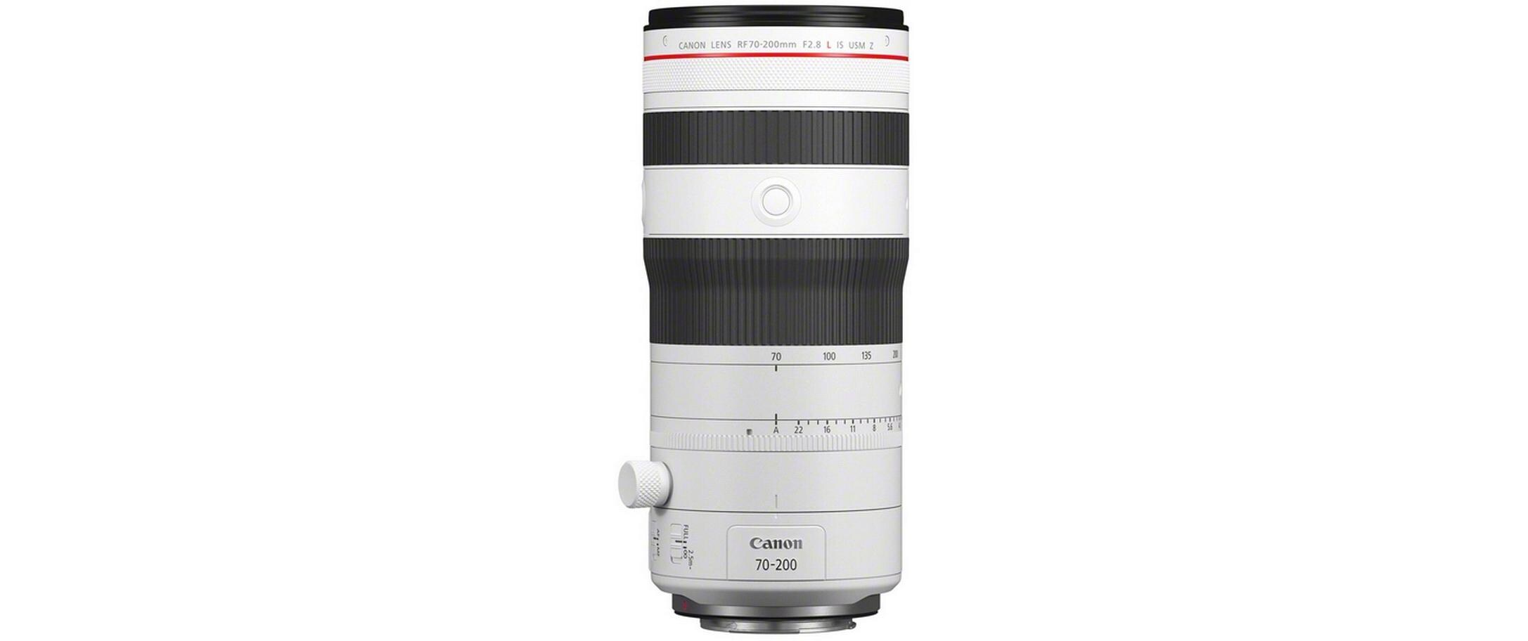 Zoomobjektiv Canon RF 70-200mm F/2.8L IS USM Z Canon RF<br>Lichtstarkes und kompaktes Telezoomobjektiv