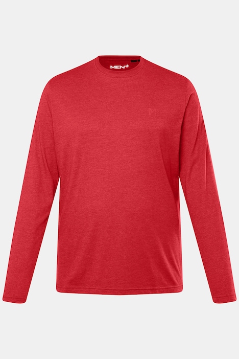 Men+ Langarmshirt, Basic, Rundhals, bis 8 XL