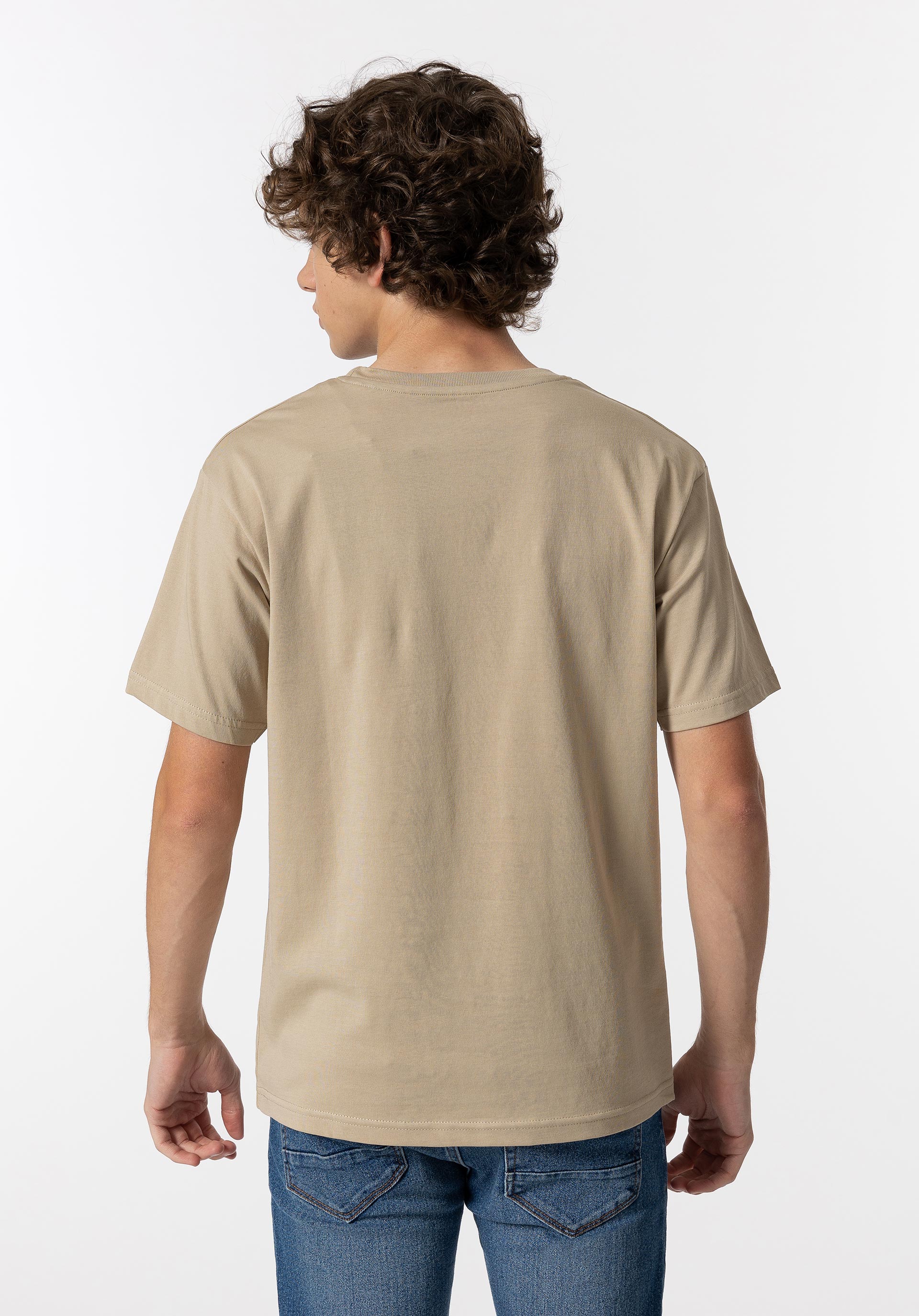 T-shirt com Bolso Frontal