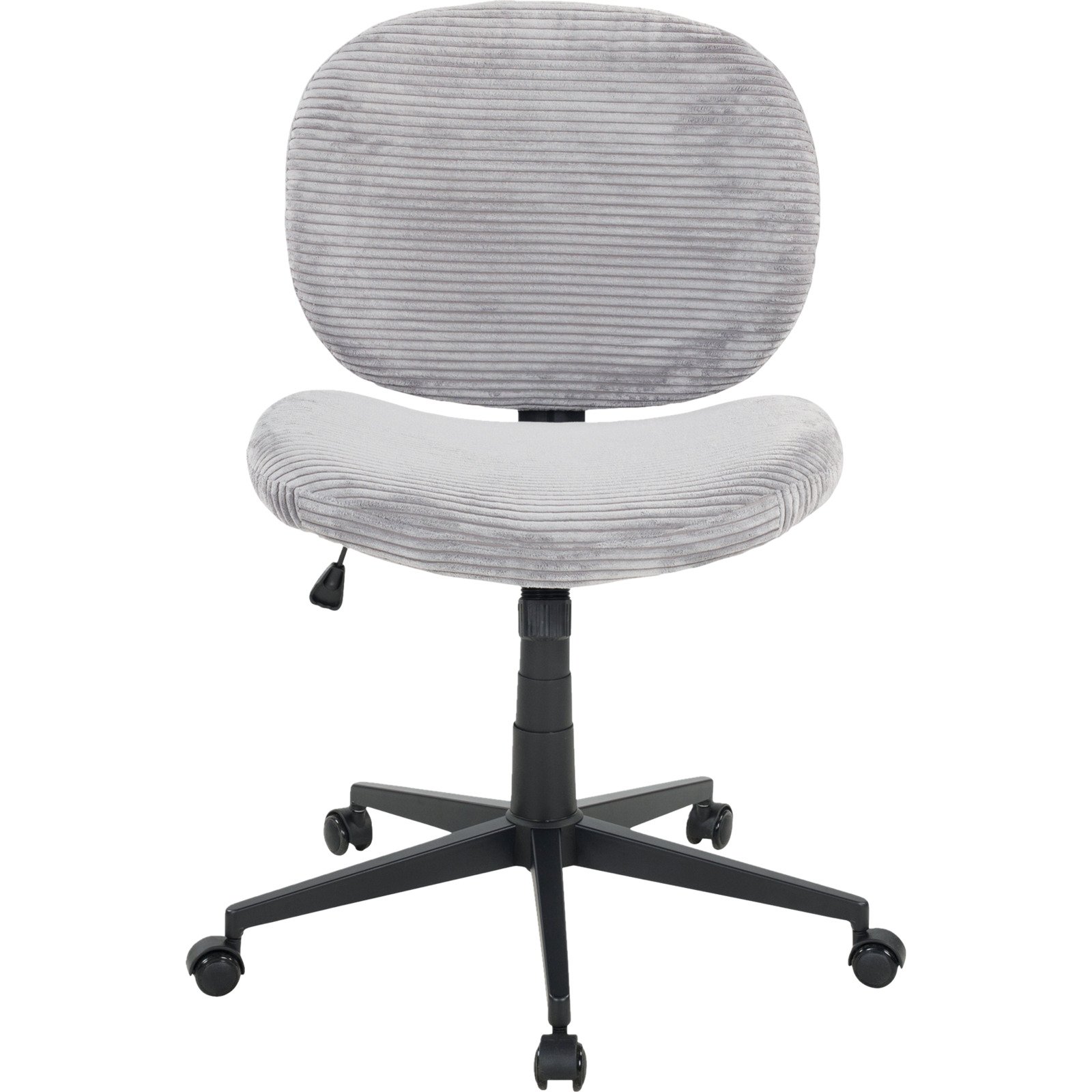 Bürostuhl Tilo Cordstoff grau