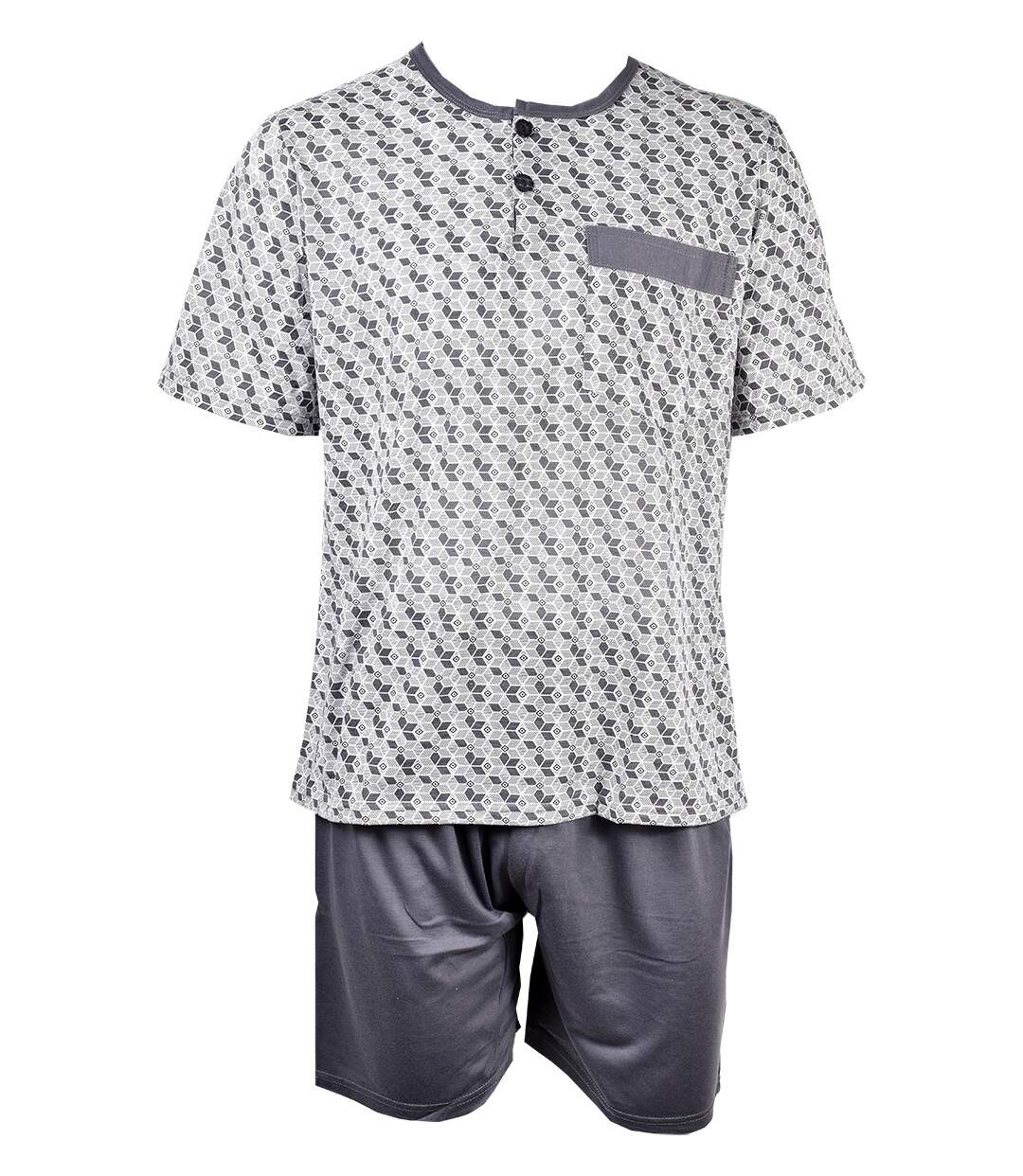 Pyjama Court Homme ECO HOMEWEAR 2946 GRIS